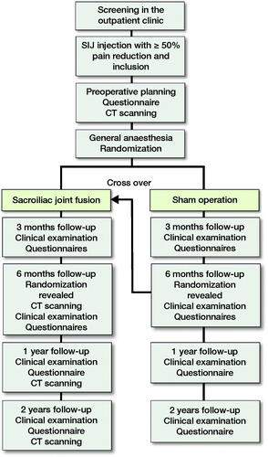 Flow-chart of trial timeline.