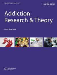 Cover image for Addiction Research & Theory, Volume 32, Issue 2, 2024