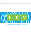 Cover image for Logopedics Phoniatrics Vocology, Volume 34, Issue 1, 2009