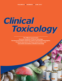 Cover image for Clinical Toxicology, Volume 55, Issue 5, 2017