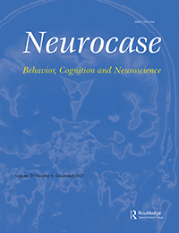 Cover image for Neurocase, Volume 29, Issue 6, 2023