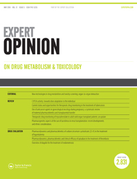 Cover image for Expert Opinion on Drug Metabolism & Toxicology, Volume 12, Issue 5, 2016