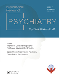 Cover image for International Review of Psychiatry, Volume 33, Issue 7, 2021