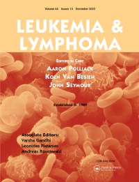 Cover image for Leukemia & Lymphoma, Volume 64, Issue 13, 2023