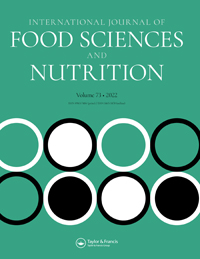 Cover image for International Journal of Food Sciences and Nutrition, Volume 73, Issue 8, 2022