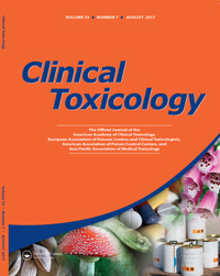 Cover image for Clinical Toxicology, Volume 55, Issue 7, 2017