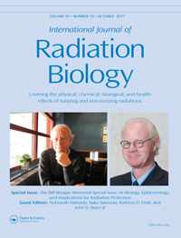 Cover image for International Journal of Radiation Biology, Volume 93, Issue 10, 2017