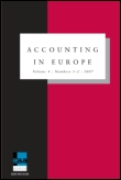Cover image for Accounting in Europe, Volume 8, Issue 2, 2011