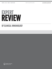 Cover image for Expert Review of Clinical Immunology, Volume 20, Issue 5, 2024