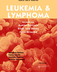 Cover image for Leukemia & Lymphoma, Volume 59, Issue 10, 2018