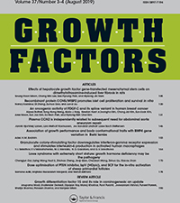 Cover image for Growth Factors, Volume 37, Issue 3-4, 2019