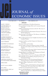 Cover image for Journal of Economic Issues, Volume 57, Issue 4, 2023