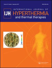 Cover image for International Journal of Hyperthermia, Volume 31, Issue 5, 2015