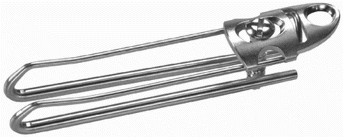 Figure 1. The olecranon sled with washer and screw.