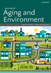 Cover image for Journal of Aging and Environment, Volume 37, Issue 4, 2023