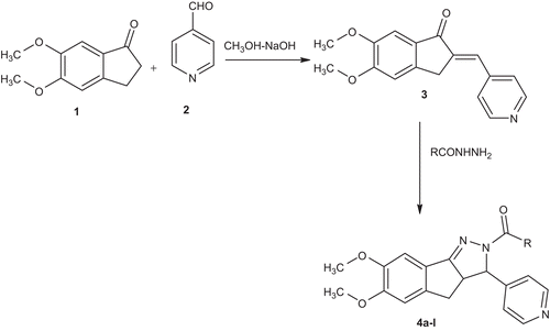 Scheme 1.  Protocol for synthesis of titled compounds.