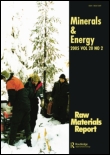 Cover image for Minerals & Energy - Raw Materials Report, Volume 23, Issue 3, 2008