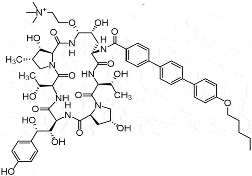Figure 2. Chemical structure of rezafungin.