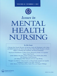 Cover image for Issues in Mental Health Nursing, Volume 40, Issue 5, 2019