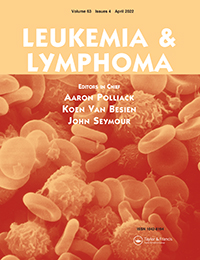Cover image for Leukemia & Lymphoma, Volume 63, Issue 4, 2022