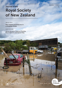 Cover image for Journal of the Royal Society of New Zealand, Volume 54, Issue 4, 2024