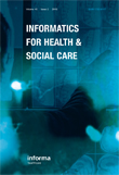 Cover image for Informatics for Health and Social Care, Volume 40, Issue 2, 2015