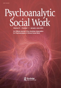Cover image for Psychoanalytic Social Work