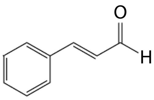 Figure 1.  trans-Cinnamaldehyde from Cinnamomum zeylanicum bark oil.