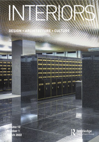 Cover image for Interiors, Volume 12, Issue 1, 2022