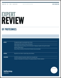 Cover image for Expert Review of Proteomics, Volume 11, Issue 4, 2014