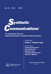 Cover image for Synthetic Communications, Volume 53, Issue 3, 2023
