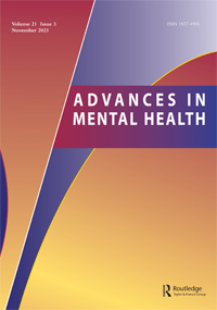 Cover image for Advances in Mental Health, Volume 21, Issue 3, 2023