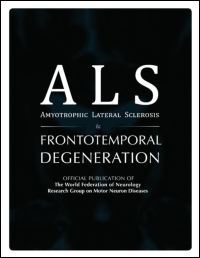Cover image for Amyotrophic Lateral Sclerosis and Frontotemporal Degeneration, Volume 17, Issue sup1, 2016