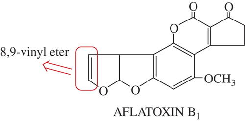 Figure 1. Structure of Aflatoxin B1.