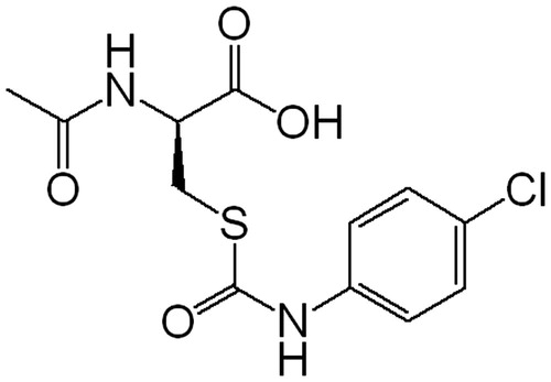 Figure 1. Chemical structure of NACC.