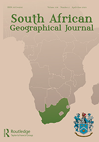 Cover image for South African Geographical Journal
