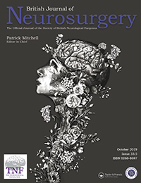 Cover image for British Journal of Neurosurgery, Volume 33, Issue 5, 2019