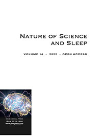 Cover image for Nature and Science of Sleep, Volume 12, 2020