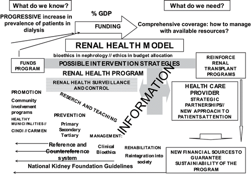 Figure 1 Renal Health Model.