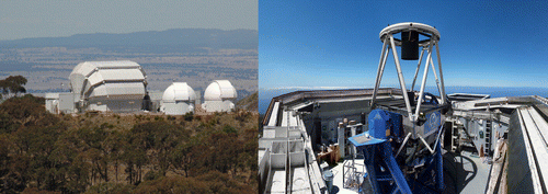 Figure 6. The 2-m class telescopes.