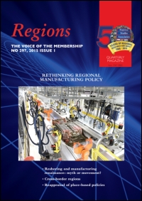 Cover image for Regions Magazine, Volume 307, Issue 1, 2017