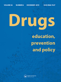 Cover image for Drugs: Education, Prevention and Policy, Volume 26, Issue 6, 2019