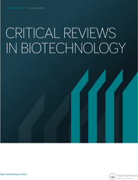 Cover image for Critical Reviews in Biotechnology, Volume 41, Issue 6, 2021