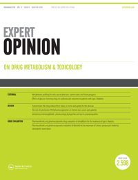 Cover image for Expert Opinion on Drug Metabolism & Toxicology, Volume 12, Issue 11, 2016