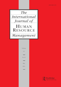 Cover image for The International Journal of Human Resource Management, Volume 32, Issue 10, 2021