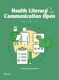 Cover image for Health Literacy and Communication Open