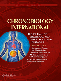 Cover image for Chronobiology International, Volume 36, Issue 9, 2019