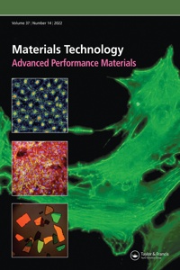 Cover image for Materials Technology, Volume 39, Issue 1, 2024