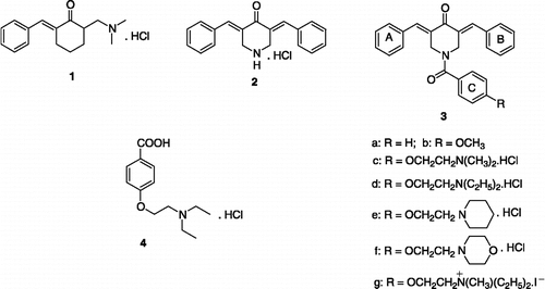 Figure 1 Structures of compounds 1-4.