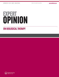 Cover image for Expert Opinion on Biological Therapy, Volume 23, Issue 10, 2023